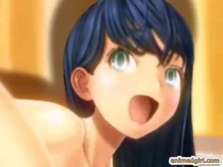 3D anime femme fatale gets hard fucked by shemale hentai