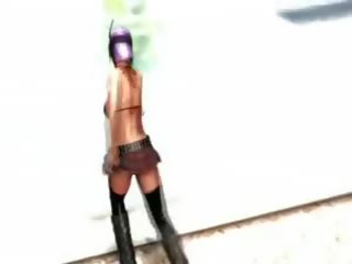 Ayane 3D dancing (DOA) bouncing boobs