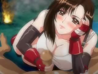 Tifa lockheart anime pijpen