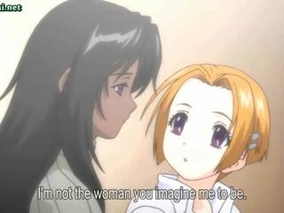 Teen anime lesbians making love