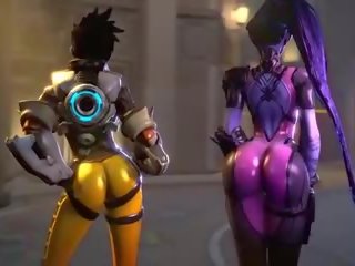 Arkham Asylum & Overwatch - Ass, Free HD x rated video clip 07