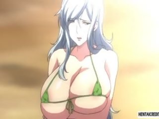 Malaki titted hentai beyb makakakuha ng fucked sa pamamagitan ng demon tao