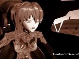 Horny hentai prostitute fucked by aliens