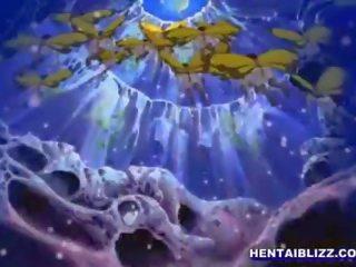 Hentai amada fica tremendous a montar por butterfly monstro anime