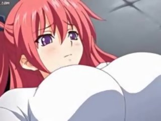 Anime teenager Rubbing A Massive cock