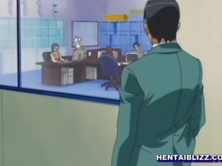 Lingeries bureau l'anime copine doigtage wetpussy