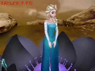 Elsa's Bad Habits: Free Cartoon HD x rated video show a8