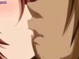 Shy Anime Teenie Gets Clit Rubbed