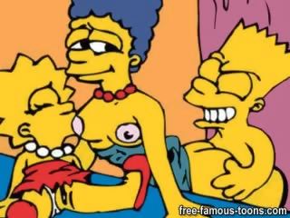 Bart Simpson family sex film