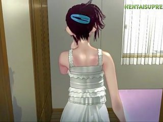 HentaiSupreme.COM - Hentai babe Barely Capable Taking That cock in Pussy