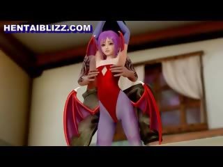 Binding 3d hentai batgirl fingret og knullet